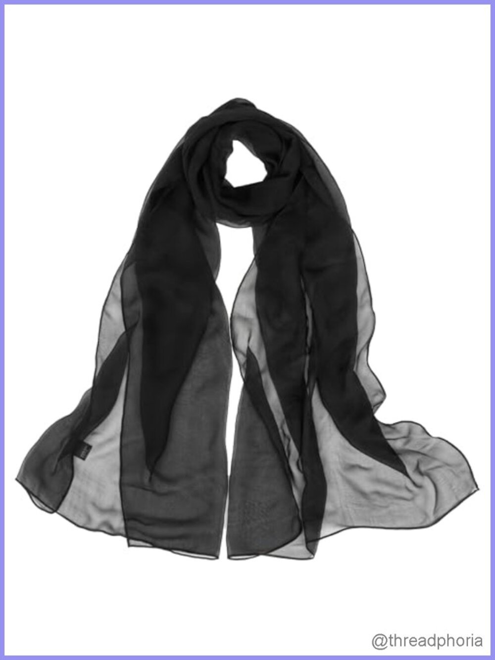 Lightweight Chiffon Scarf Long Wrap Shawl All Season